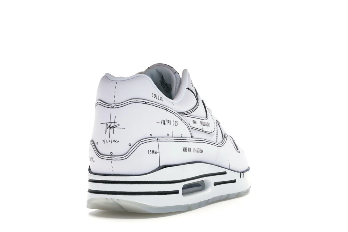 Vue 30 de Nike Air Max 1 Tinker Schematic