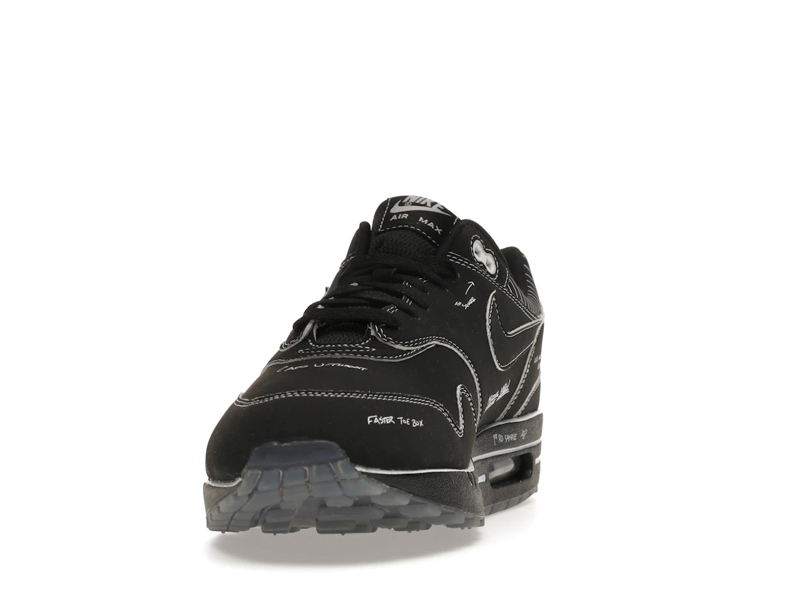 Vue 12 de Nike Air Max 1 Tinker Sketch to Shelf Black