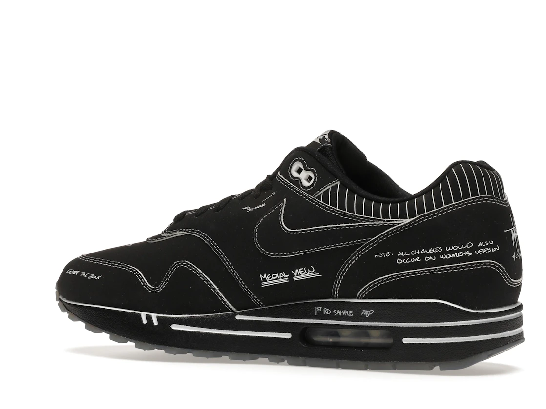 Vue 22 de Nike Air Max 1 Tinker Sketch to Shelf Black