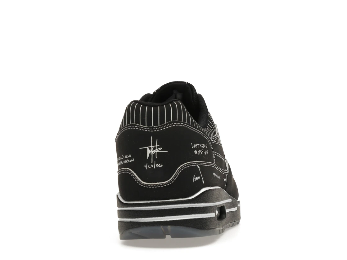 Vue 29 de Nike Air Max 1 Tinker Sketch to Shelf Black
