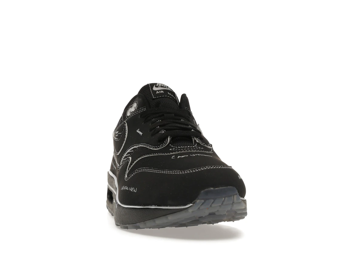 Vue 9 de Nike Air Max 1 Tinker Sketch to Shelf Black