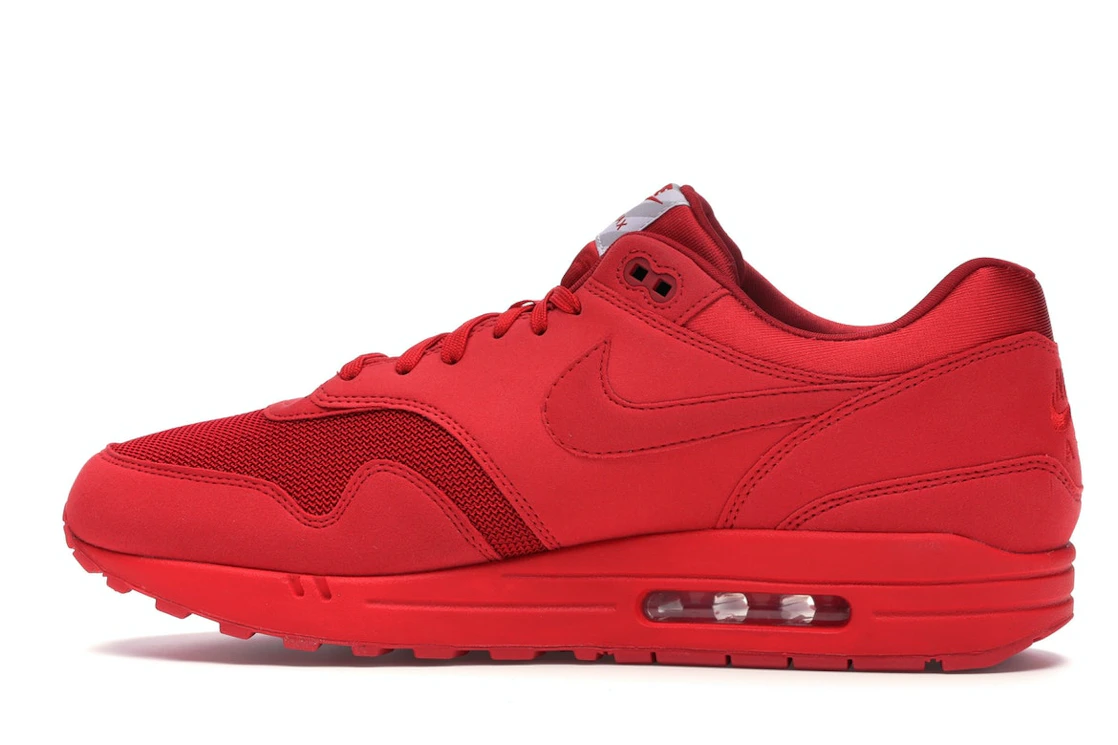Vue 20 de Nike Air Max 1 Tonal Red
