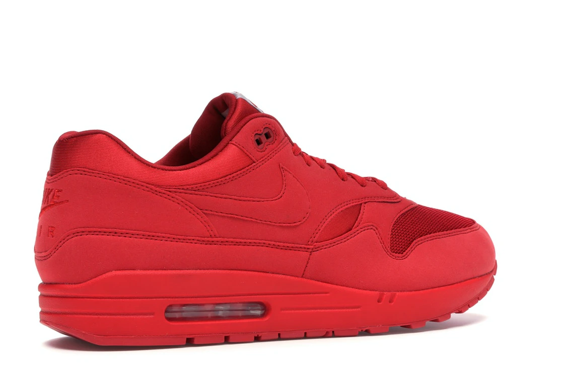 Vue 34 de Nike Air Max 1 Tonal Red