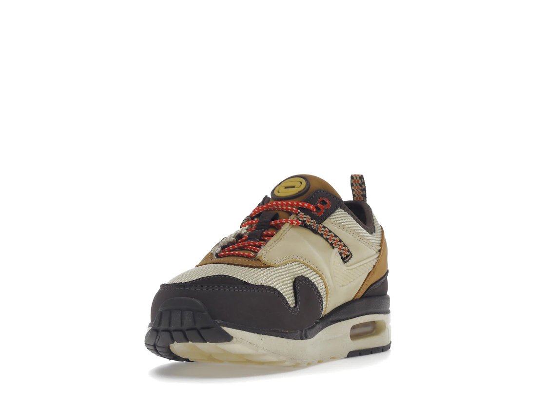 Vue 13 de Nike Air Max 1 Travis Scott Cactus Jack Baroque Brown (PS)