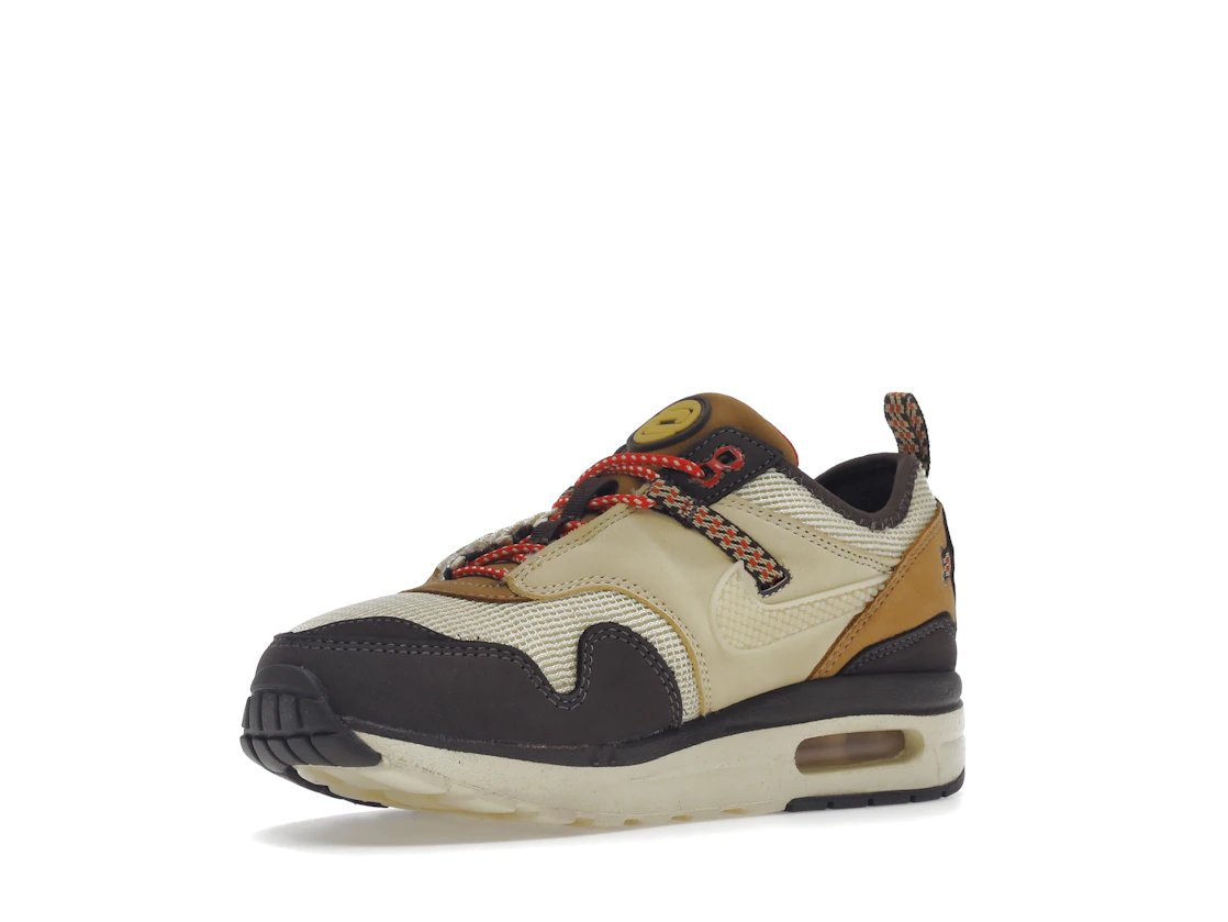 Vue 15 de Nike Air Max 1 Travis Scott Cactus Jack Baroque Brown (PS)