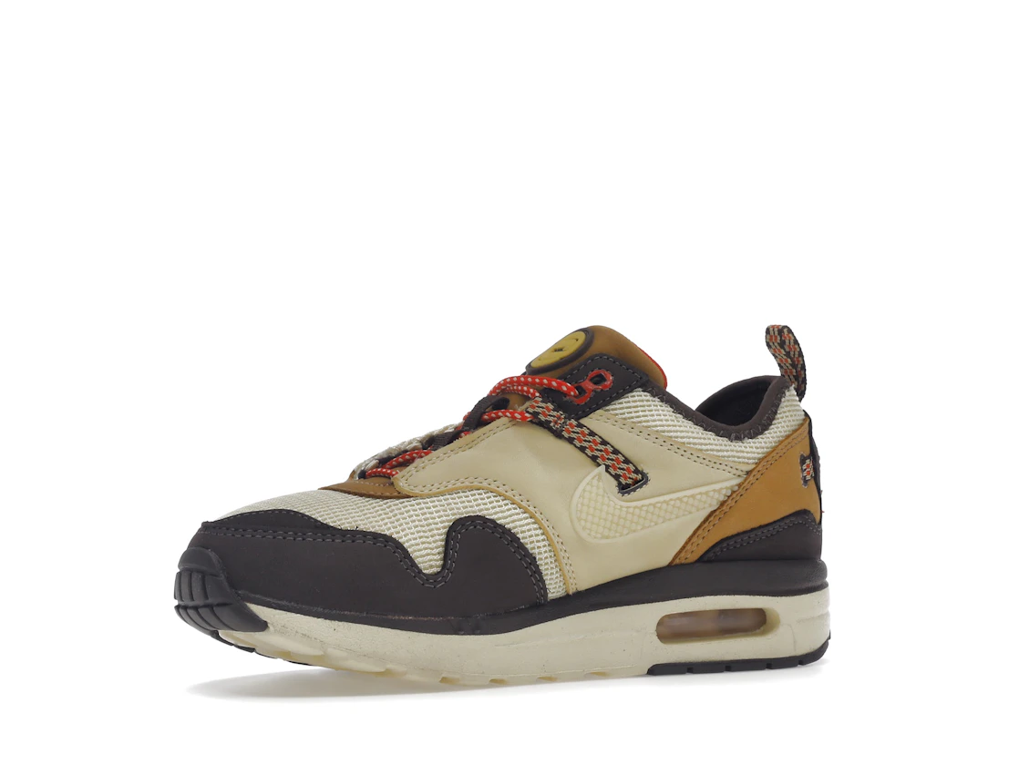 Vue 16 de Nike Air Max 1 Travis Scott Cactus Jack Baroque Brown (PS)