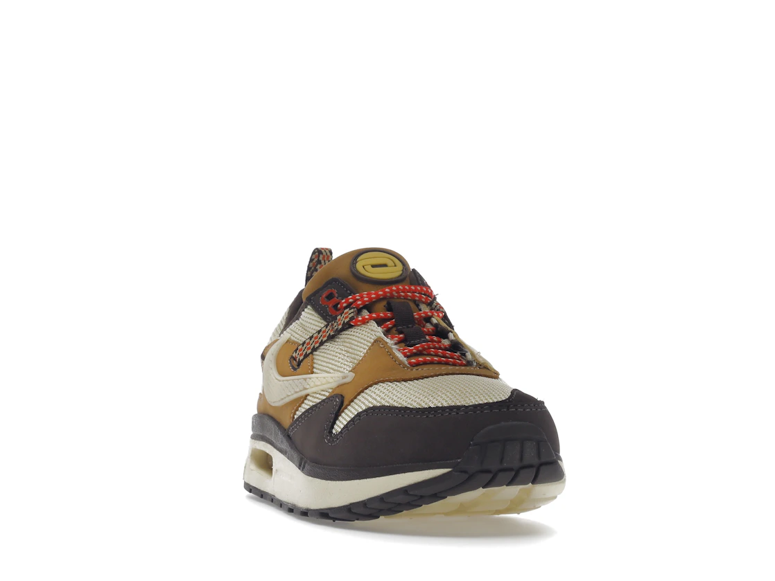 Vue 8 de Nike Air Max 1 Travis Scott Cactus Jack Baroque Brown (PS)