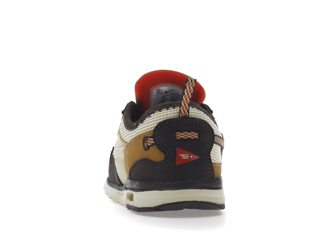 Vue 27 de Nike Air Max 1 Travis Scott Cactus Jack Baroque Brown (TD)