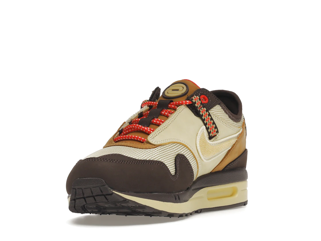 Vue 13 de Nike Air Max 1 Travis Scott Cactus Jack Baroque Brown