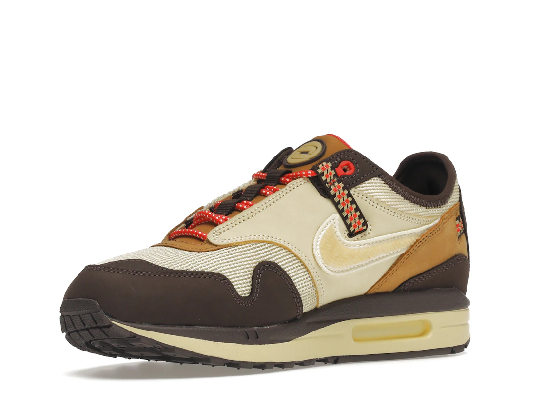Vue 15 de Nike Air Max 1 Travis Scott Cactus Jack Baroque Brown