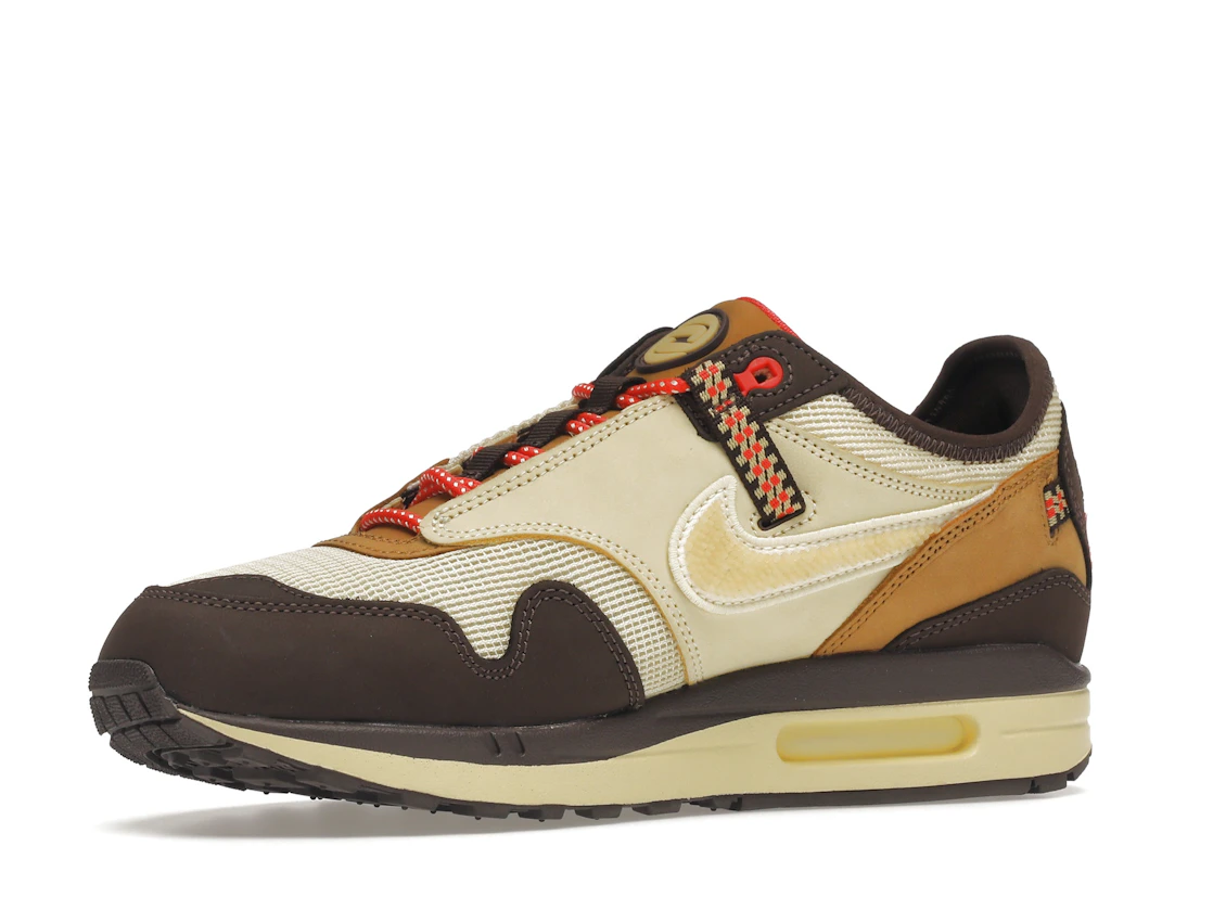 Vue 16 de Nike Air Max 1 Travis Scott Cactus Jack Baroque Brown
