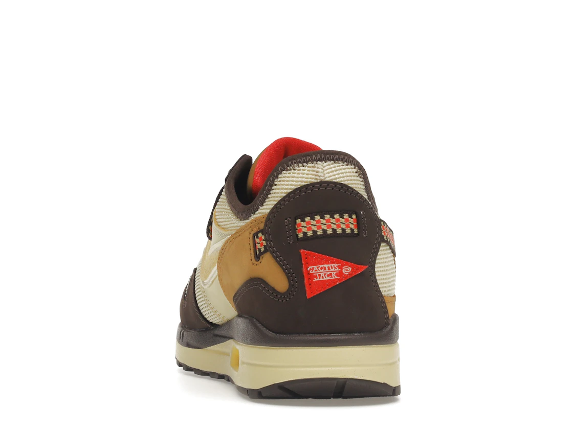 Vue 27 de Nike Air Max 1 Travis Scott Cactus Jack Baroque Brown