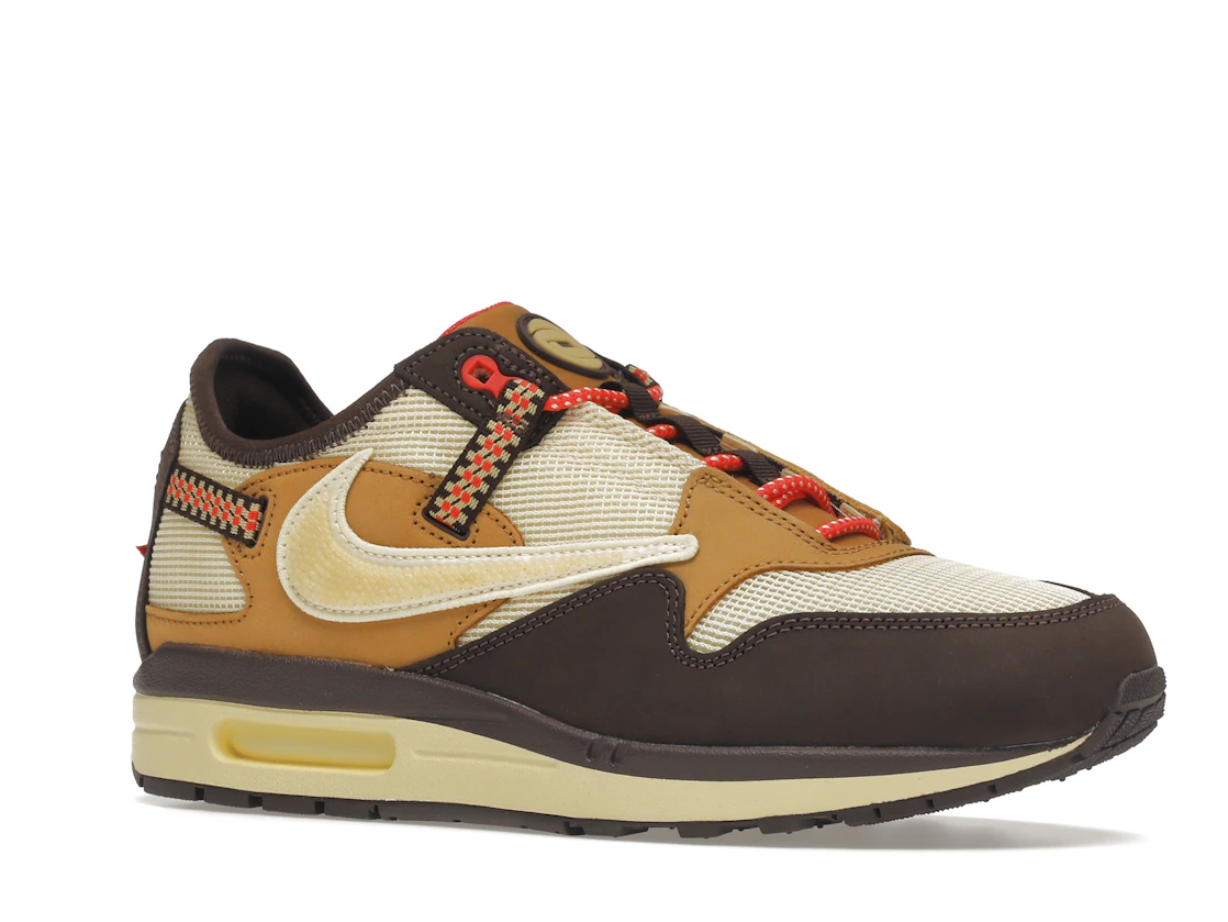 Vue 4 de Nike Air Max 1 Travis Scott Cactus Jack Baroque Brown