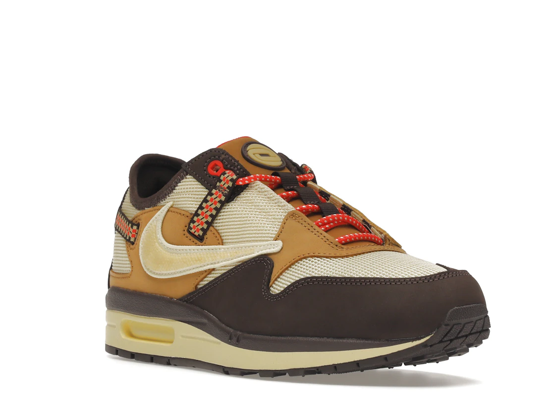 Vue 6 de Nike Air Max 1 Travis Scott Cactus Jack Baroque Brown
