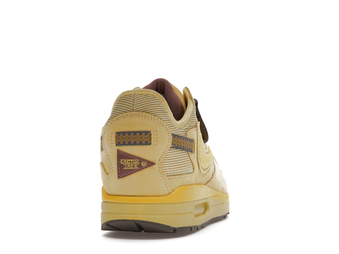 Vue 29 de Nike Air Max 1 Travis Scott Cactus Jack Saturn Gold