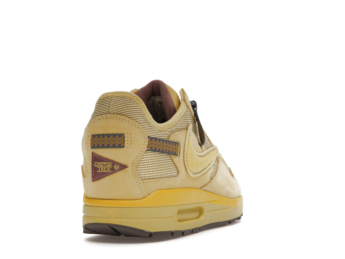 Vue 30 de Nike Air Max 1 Travis Scott Cactus Jack Saturn Gold