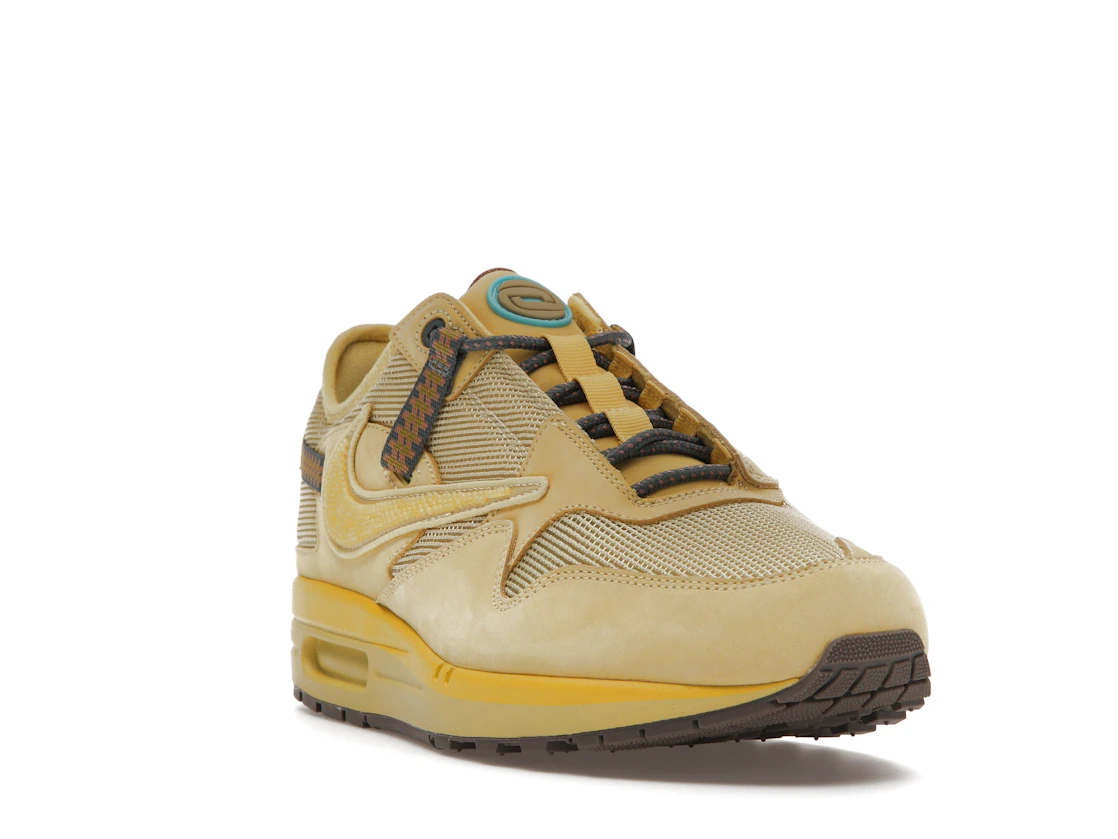 Vue 7 de Nike Air Max 1 Travis Scott Cactus Jack Saturn Gold