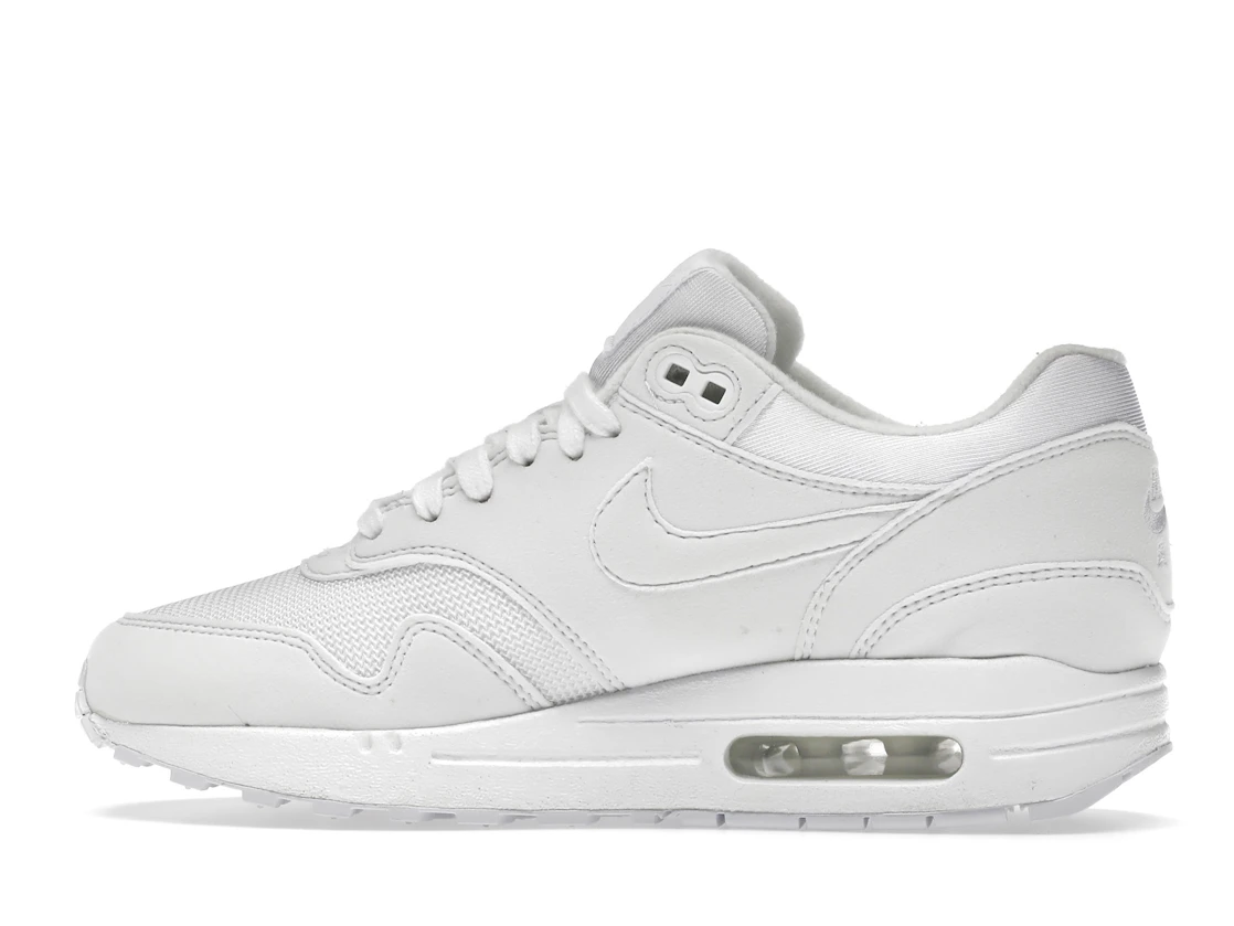 Vue 20 de Nike Air Max 1 Triple White 