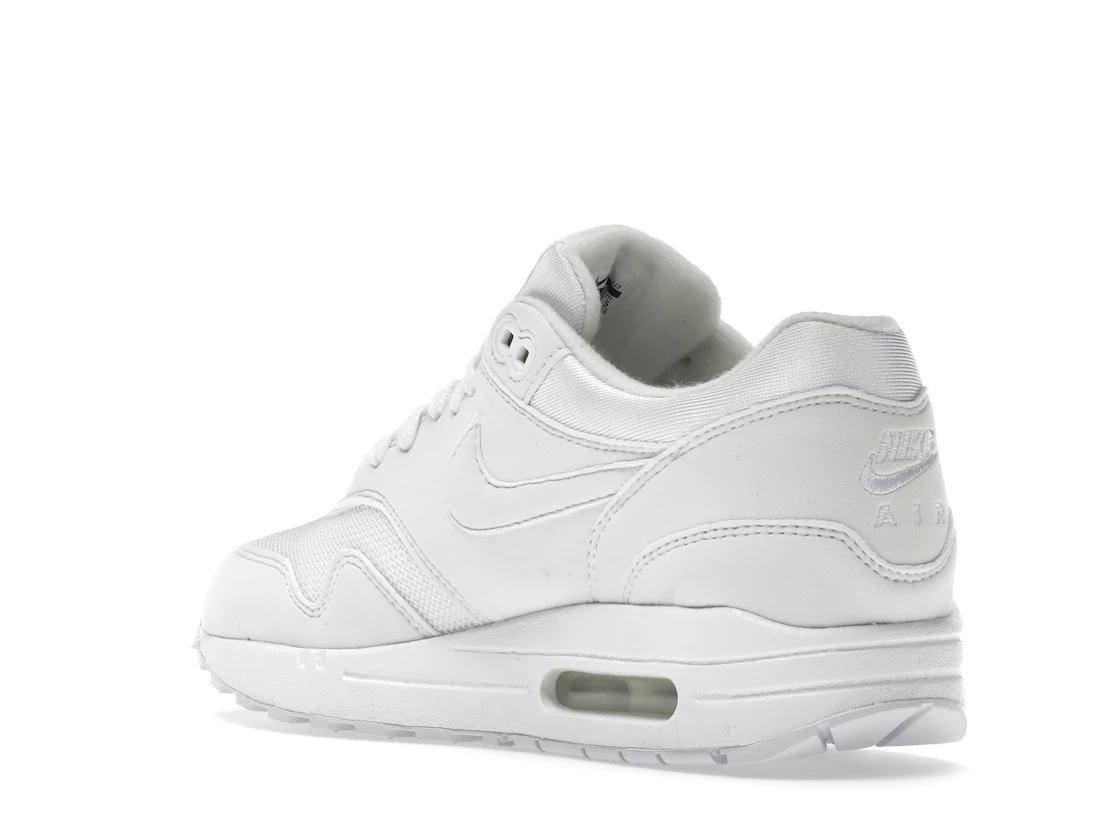 Vue 24 de Nike Air Max 1 Triple White 