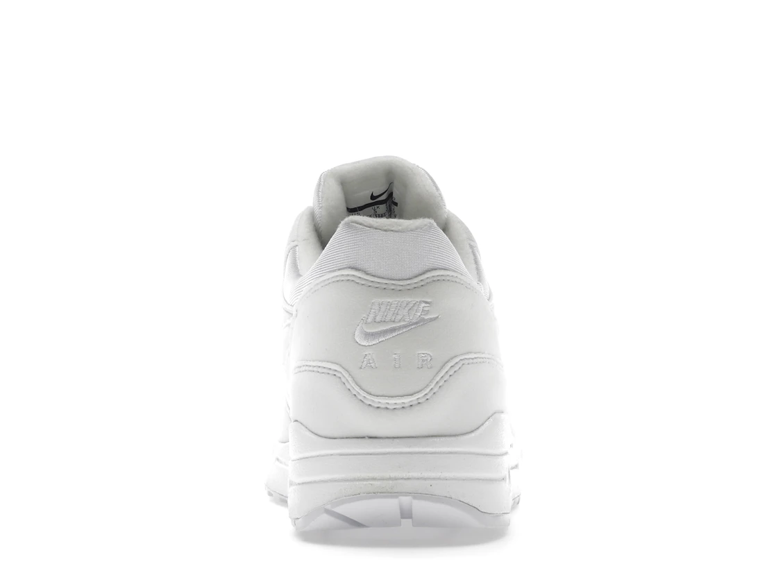 Vue 28 de Nike Air Max 1 Triple White 
