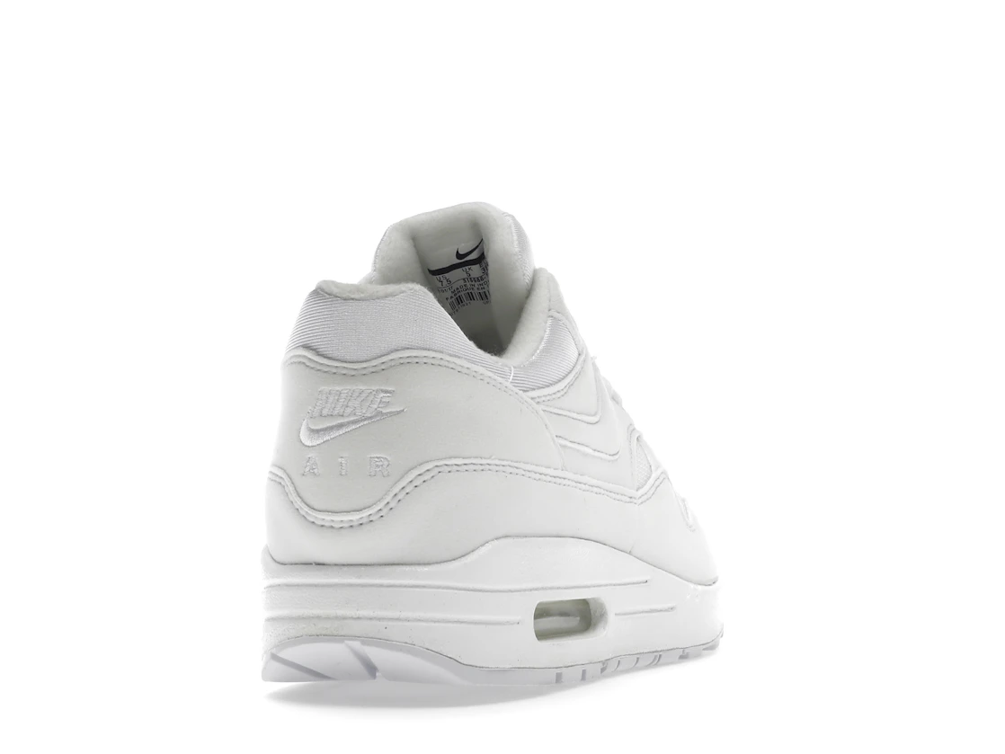 Vue 30 de Nike Air Max 1 Triple White 