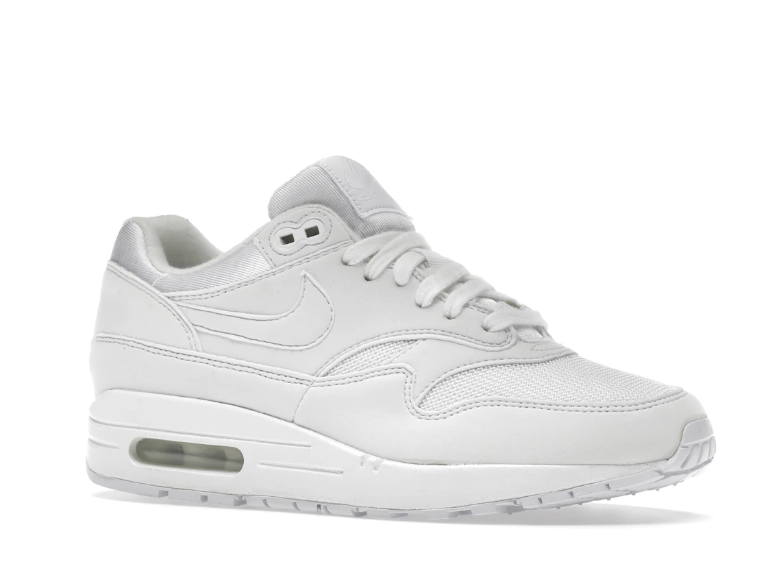 Vue 4 de Nike Air Max 1 Triple White 