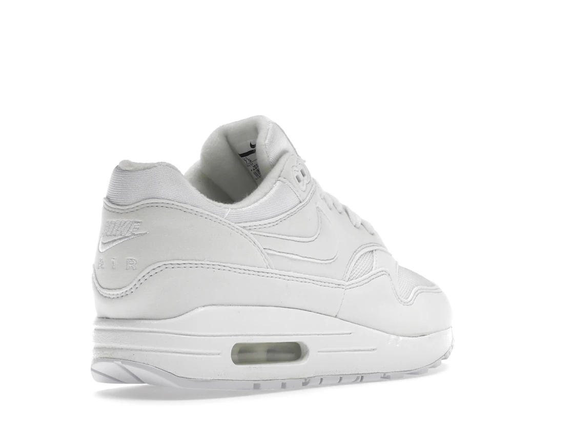 Vue 32 de Nike Air Max 1 Triple White 