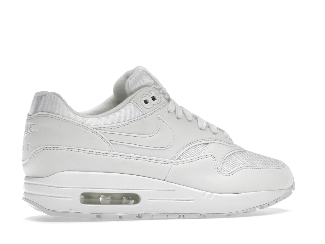 Vue 35 de Nike Air Max 1 Triple White 