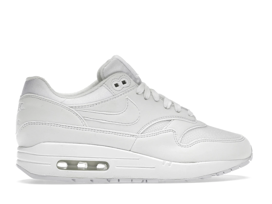 Vue 36 de Nike Air Max 1 Triple White 