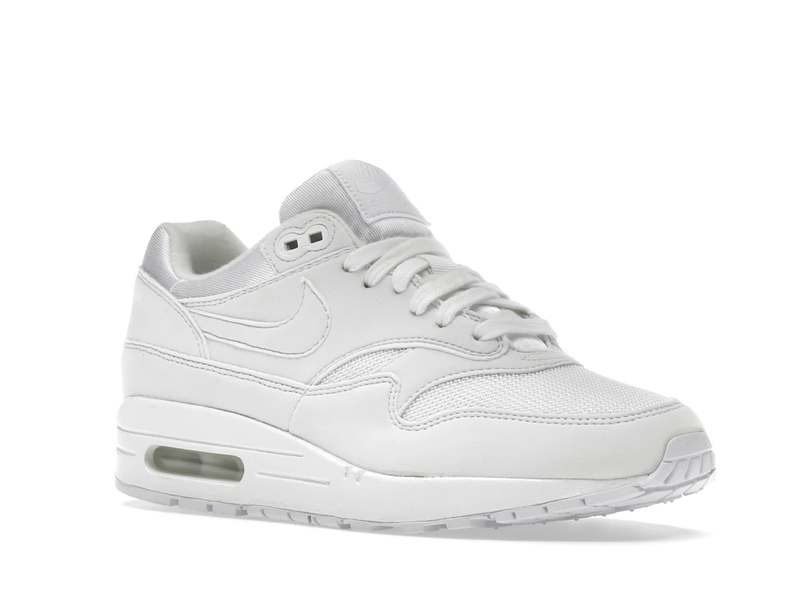 Vue 5 de Nike Air Max 1 Triple White 