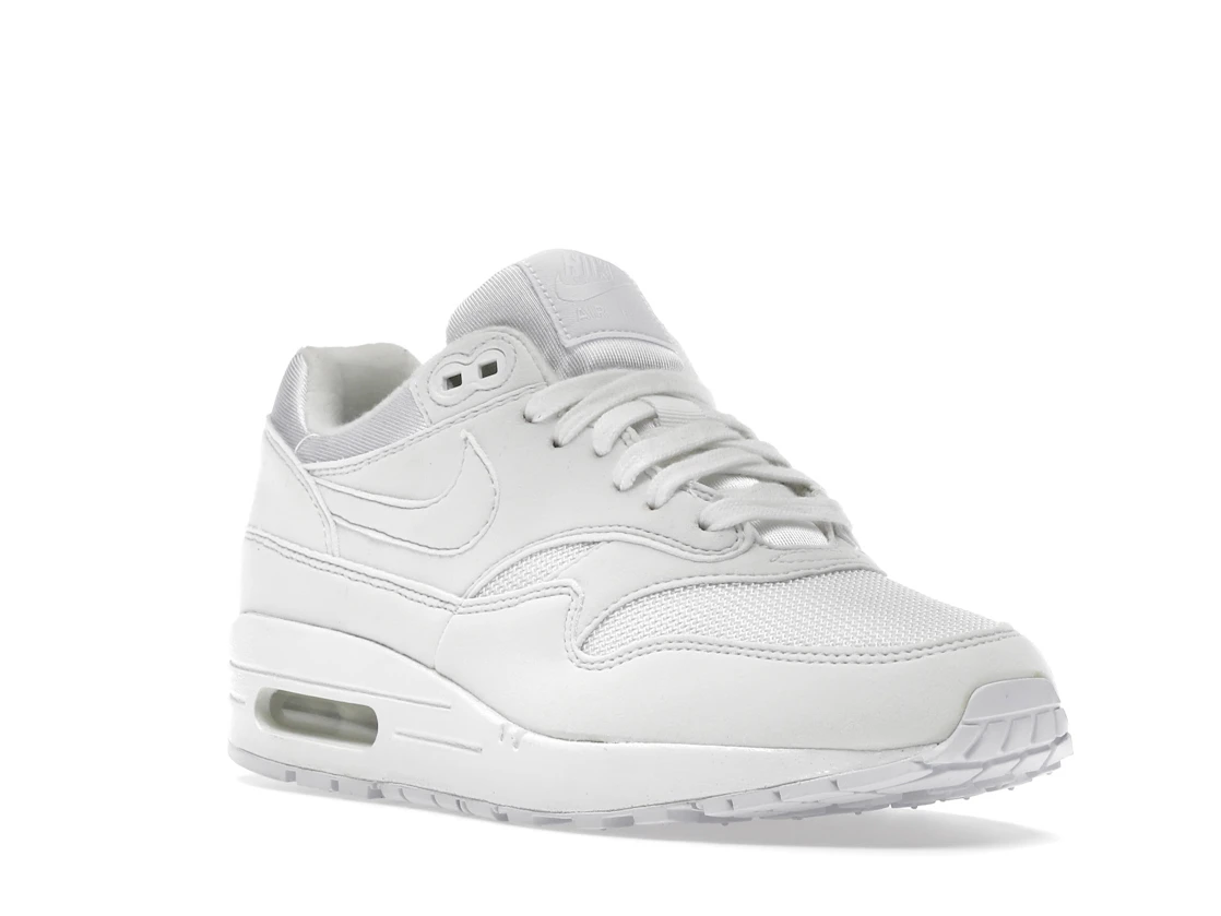 Vue 6 de Nike Air Max 1 Triple White 