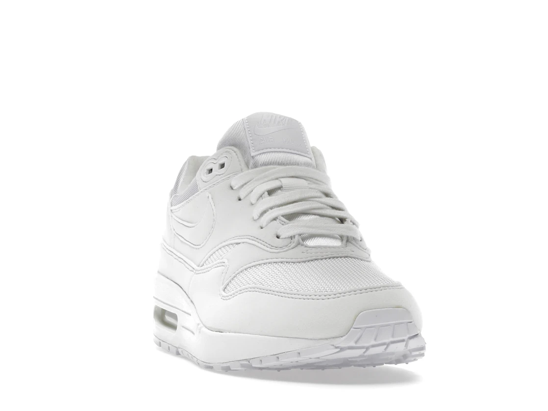 Vue 8 de Nike Air Max 1 Triple White 