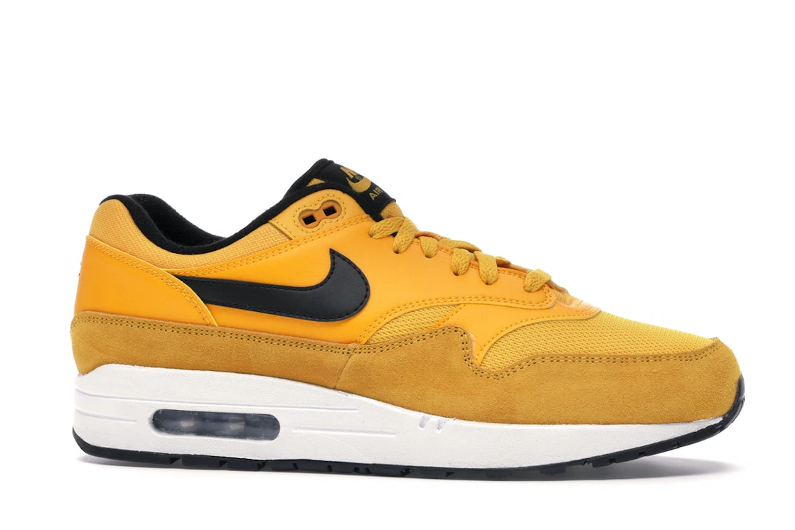 Vue 2 de Nike Air Max 1 University Gold