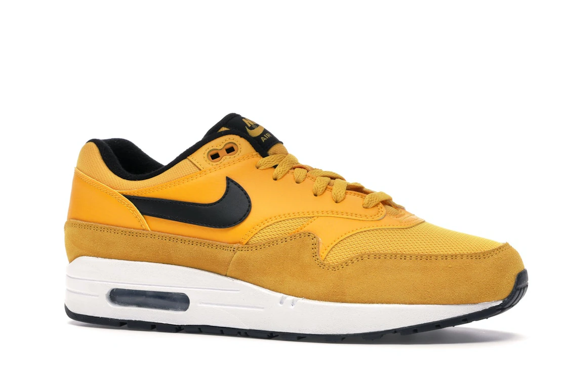 Vue 3 de Nike Air Max 1 University Gold