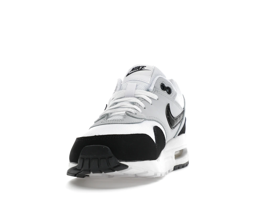 Vue 12 de Nike Air Max 1 White Black (GS)