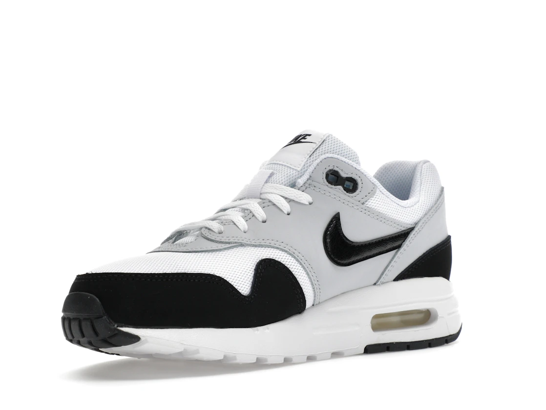 Vue 15 de Nike Air Max 1 White Black (GS)