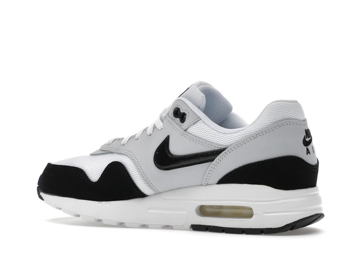 Vue 22 de Nike Air Max 1 White Black (GS)
