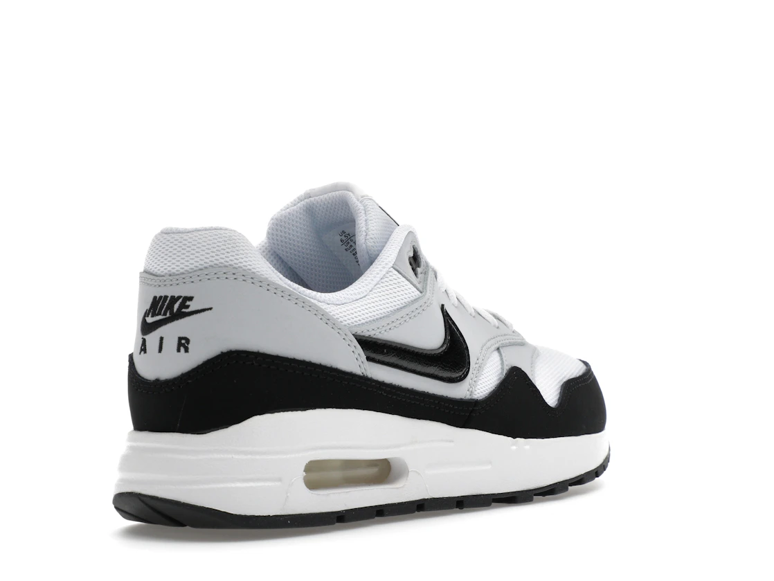 Vue 32 de Nike Air Max 1 White Black (GS)