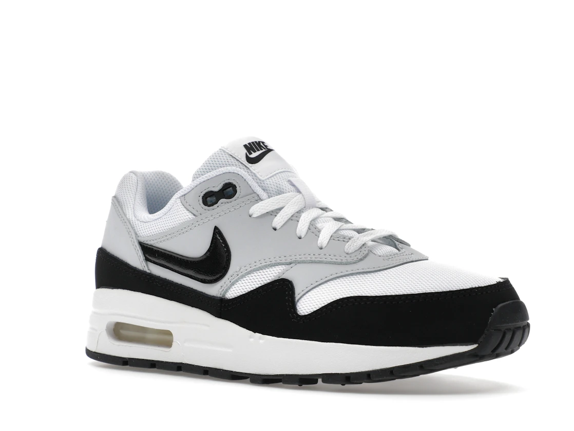Vue 5 de Nike Air Max 1 White Black (GS)