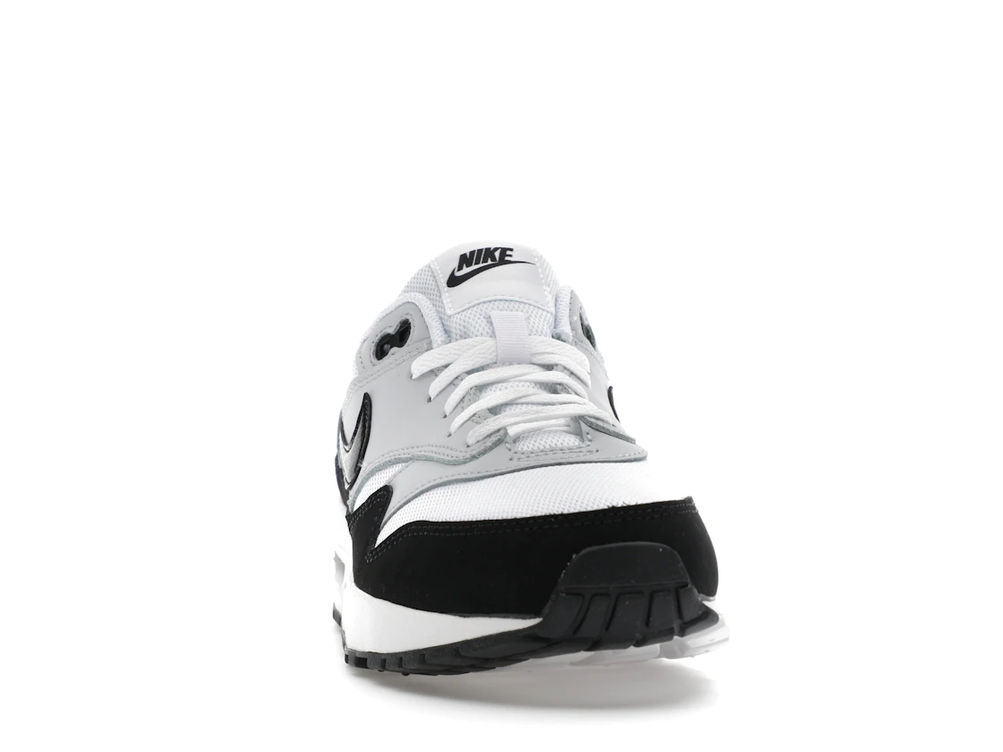Vue 9 de Nike Air Max 1 White Black (GS)