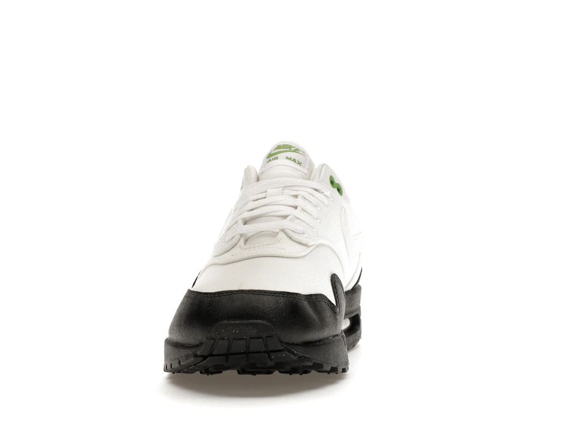 Vue 11 de Nike Air Max 1 White Black Chlorophyll