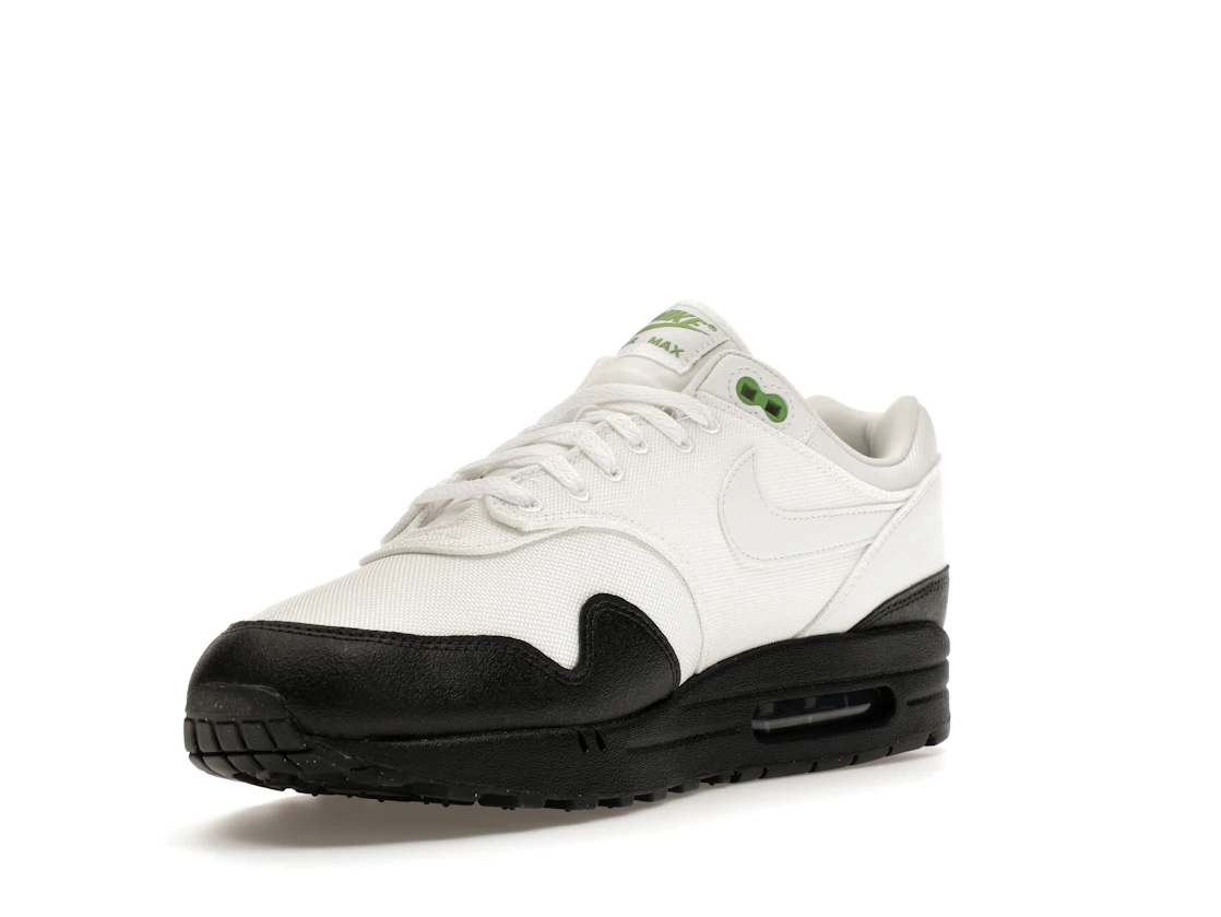 Vue 14 de Nike Air Max 1 White Black Chlorophyll