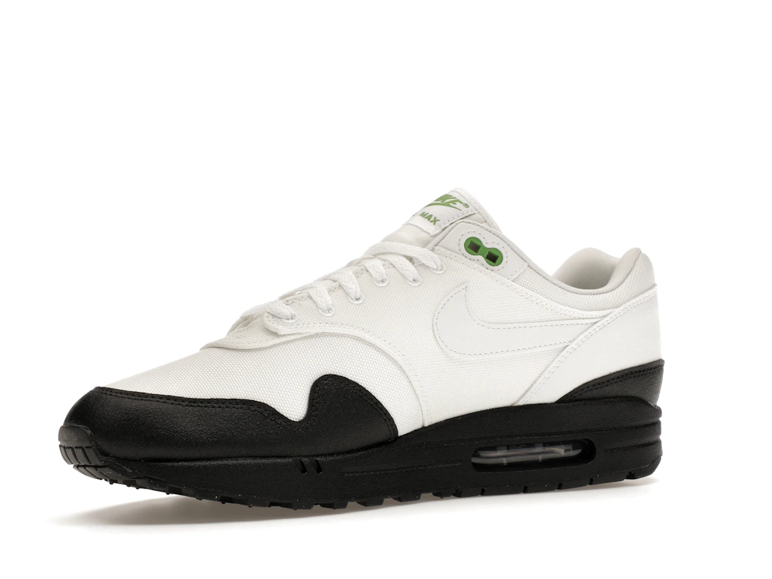 Vue 16 de Nike Air Max 1 White Black Chlorophyll