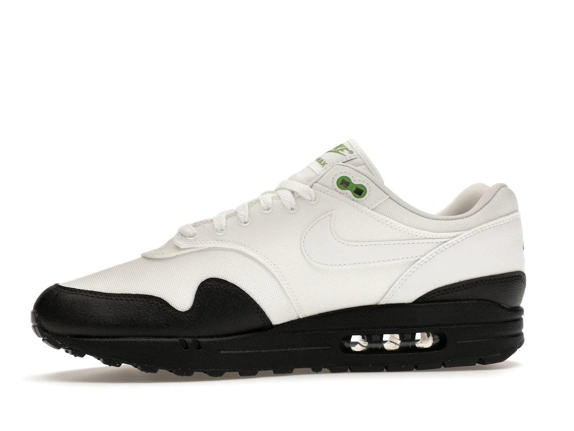 Vue 18 de Nike Air Max 1 White Black Chlorophyll