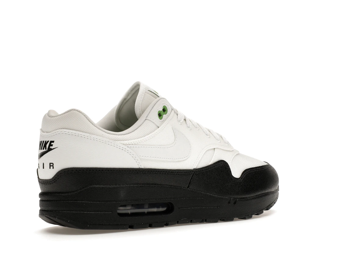 Vue 33 de Nike Air Max 1 White Black Chlorophyll