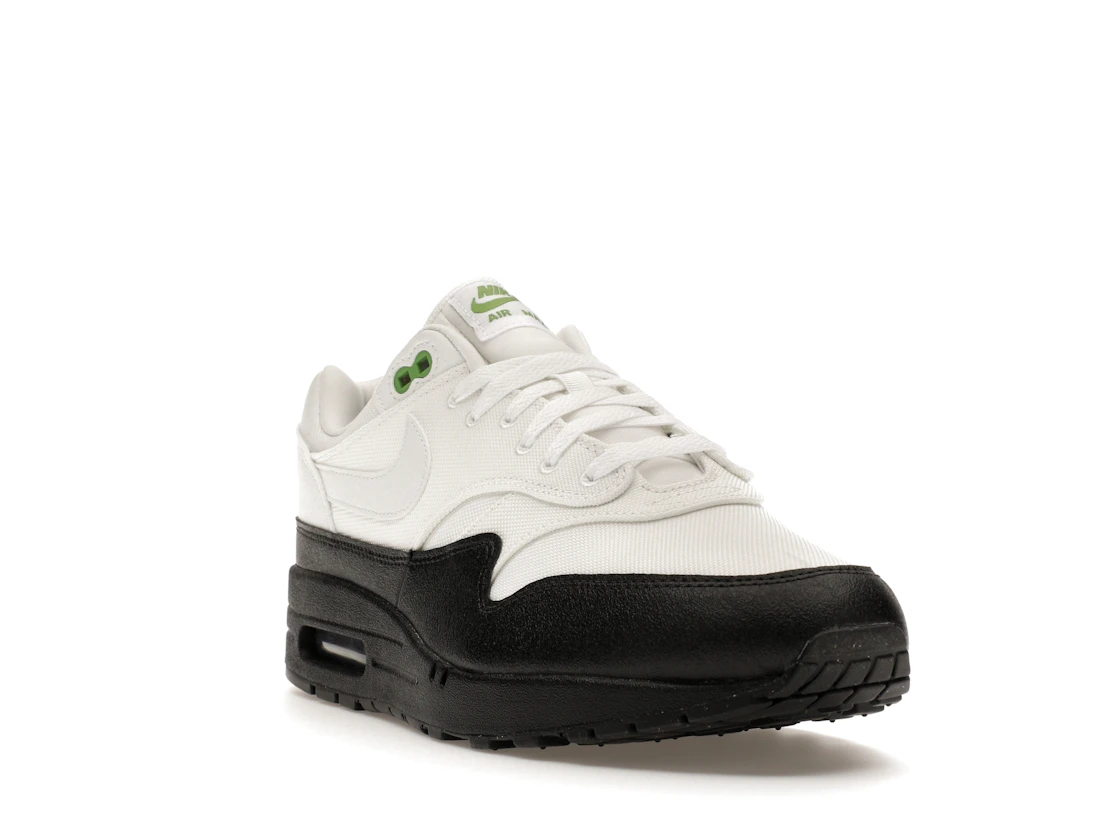 Vue 7 de Nike Air Max 1 White Black Chlorophyll