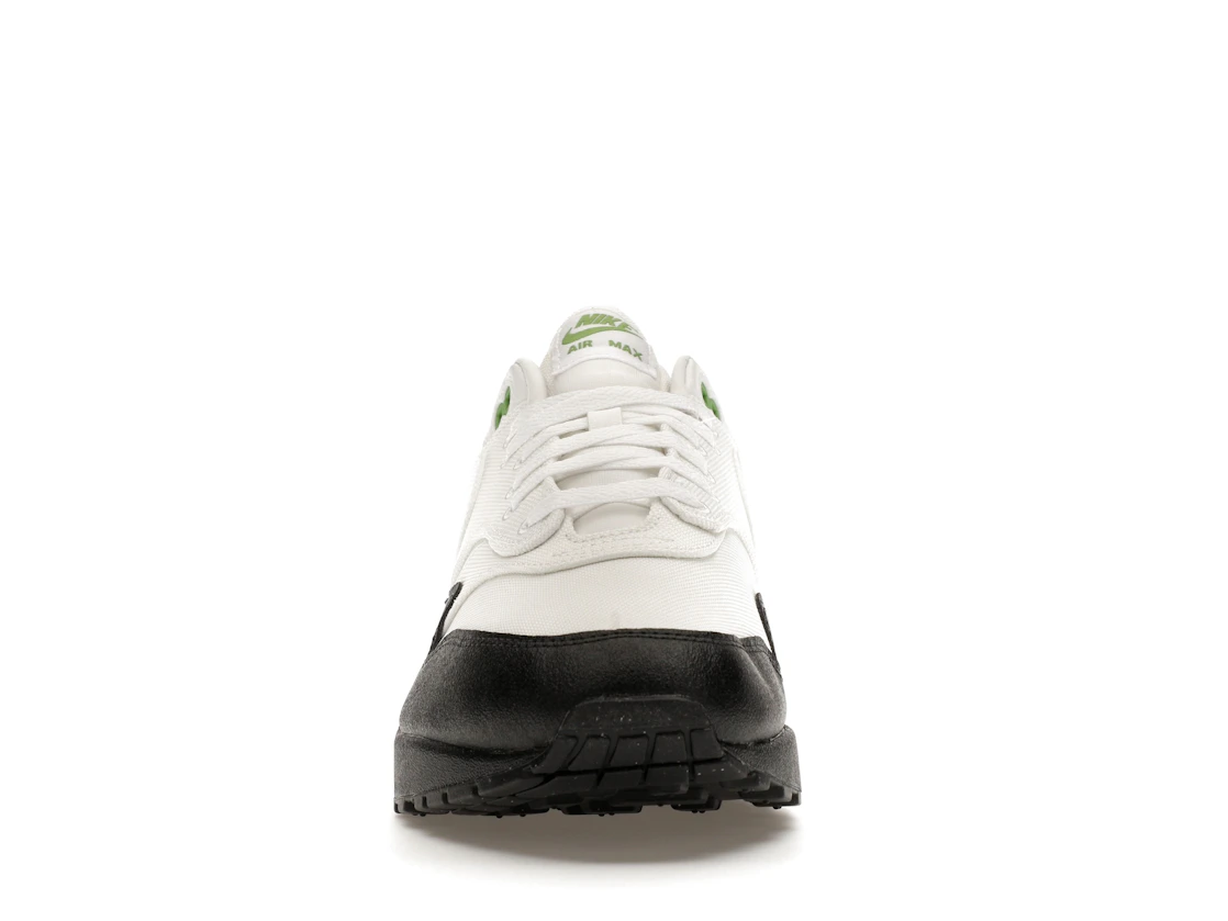 Vue 10 de Nike Air Max 1 White Black Chlorophyll