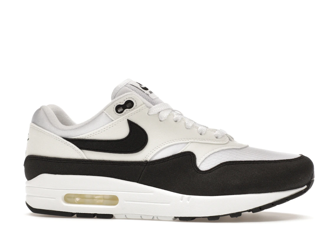 Vue 2 de Nike Air Max 1 White Black Neutral Grey 