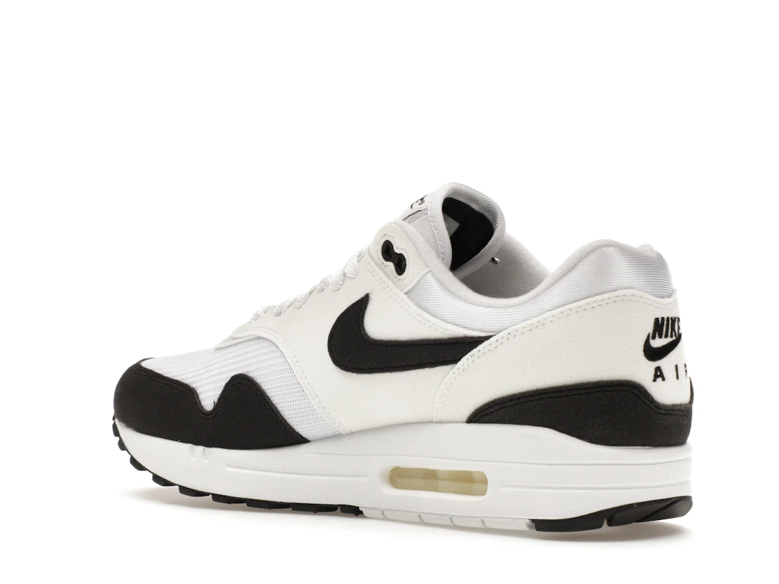 Vue 23 de Nike Air Max 1 White Black Neutral Grey 