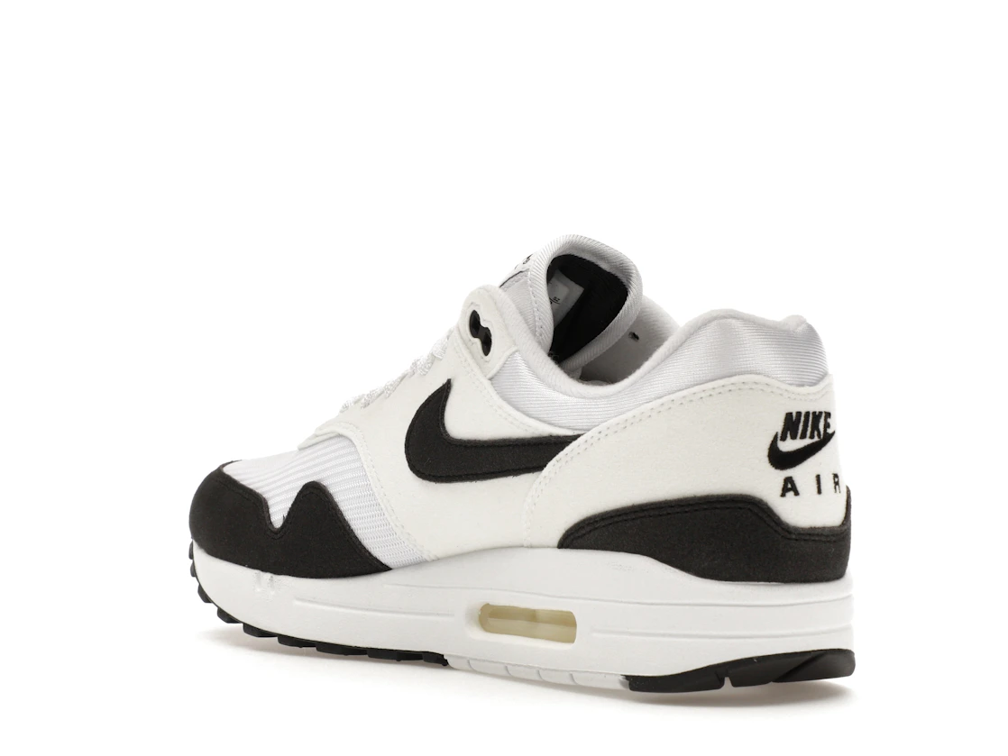 Vue 24 de Nike Air Max 1 White Black Neutral Grey 